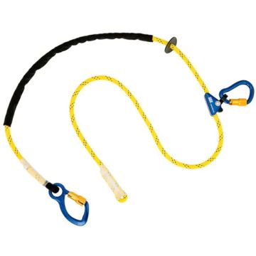 Pole Climber's Adjustable Rope Lanyard