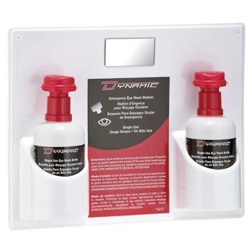 Dynamic™ Single-Use Eyewash Station with Isotonic Solution