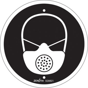 Respiratory Protection Required CSA Safety Sign