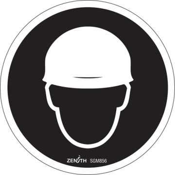 Hardhat Protection Required CSA Safety Sign