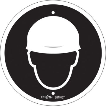 Hardhat Protection Required CSA Safety Sign