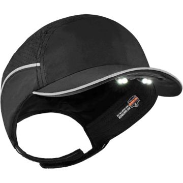 Skullerz® 8965 Lightweight Bump Cap Hat with LED Lighting