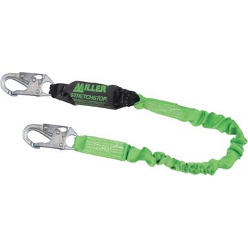 Miller® StretchStop® Shock-Absorbing Lanyard