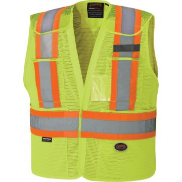 High-Visibility Drop Shoulder Safety Tear-Away Vest