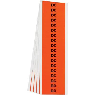 "DC" Conduit & Voltage Labels