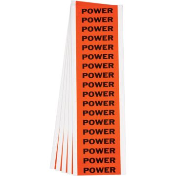 "Power" Conduit & Voltage Labels