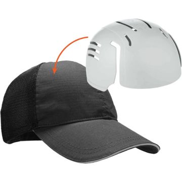 Skullerz 8946 Standard Baseball Cap with Bump Cap Insert