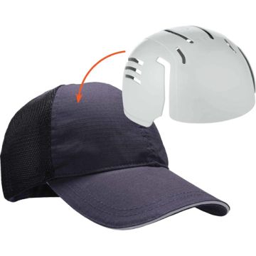 Skullerz 8946 Standard Baseball Cap with Bump Cap Insert