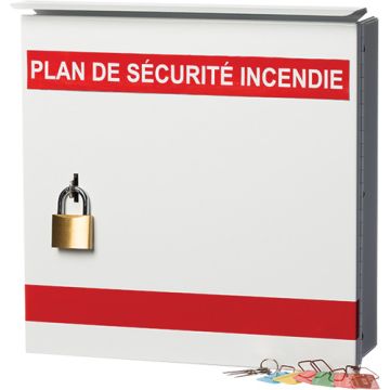 Fire Safety Plan Box