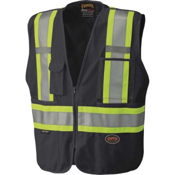 Tear-Away Safety Mesh-Back Vest