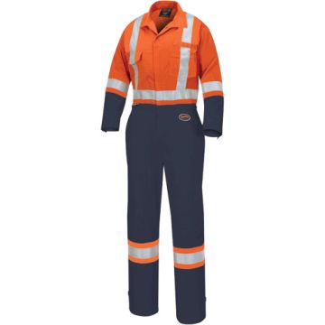 Women's 2-Tone Safety Coveralls