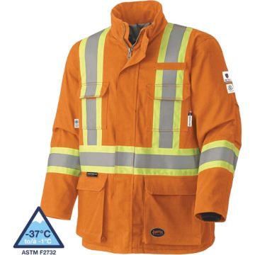 Flame-Resistant Safety Parka