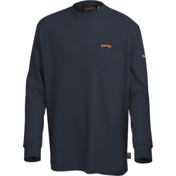 Flame-Resistant Long-Sleeved Cotton Shirt