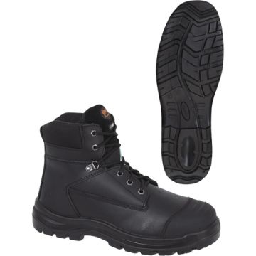 Black 6" Work Boots