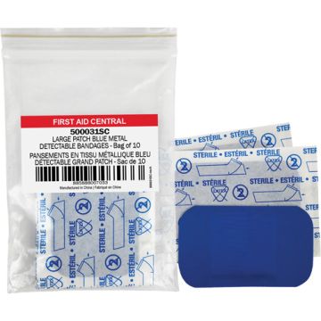 Blue Adhesive Bandages