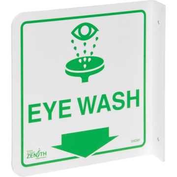 90° Projecting "Eye Wash" Sign