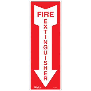 "Fire Extinguisher" Sign