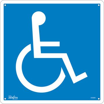 Handicap CSA Safety Sign