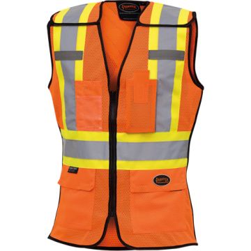 Women's High-Visibility Safety Tear-Away Vest