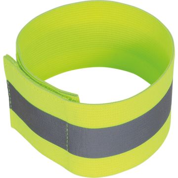 High-Visibility Lime-Yellow Elastic Ankle Band