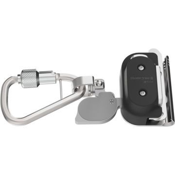 Guided-Type Fall Arrester with Self-Locking Carabiner