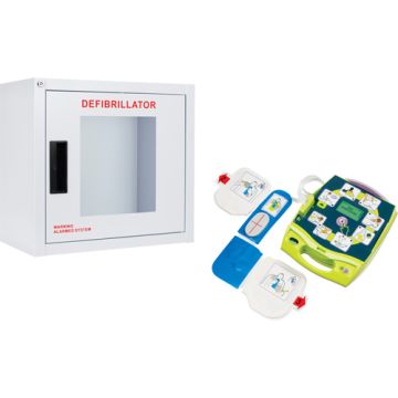 AED Plus® Defibrillator & Wall Cabinet Kit