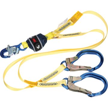 Twin-Leg Web Shock-Absorbing Lanyard