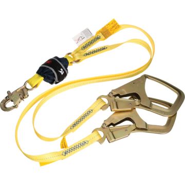 Twin-Leg Web Shock-Absorbing Lanyard