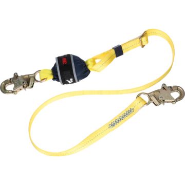 Adjustable Web Shock-Absorbing Lanyard