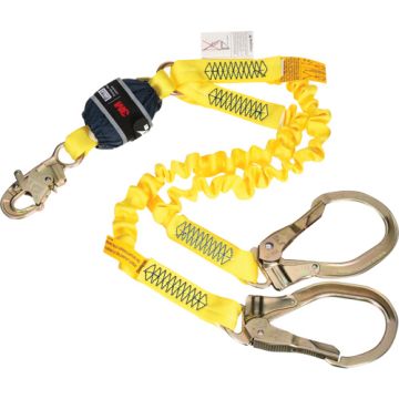 Twin-Leg Stretch Web Shock-Absorbing Lanyard