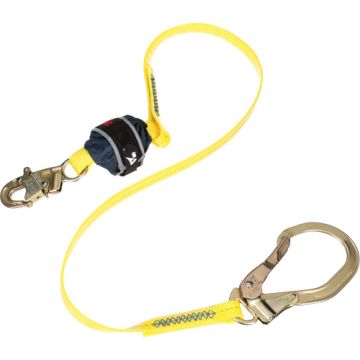 Coated Web Shock-Absorbing Lanyard