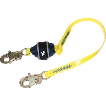 Coated Web Shock-Absorbing Lanyard