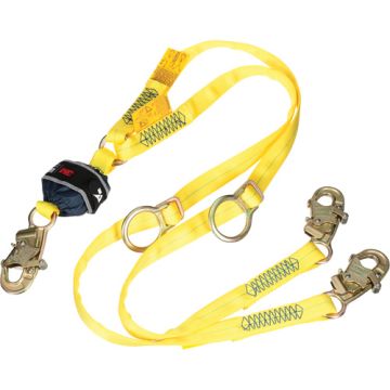 Twin-Leg Tie-Back Web Shock-Absorbing Lanyard