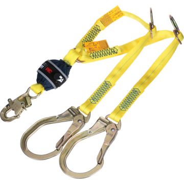 Twin-Leg Tie-Back Web Shock-Absorbing Lanyard