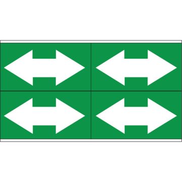 Dual Direction Arrow Pipe Markers