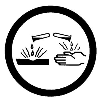 WHMIS Pictogram - Corrosive