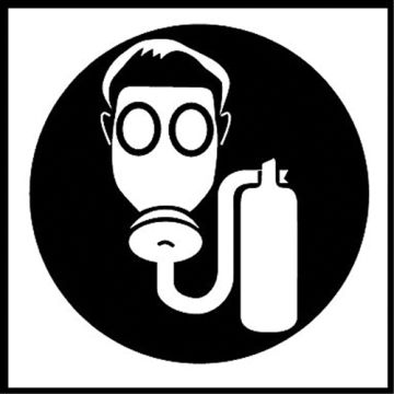 Right to Know Pictogram Labels - Self-Contained Air Respirator