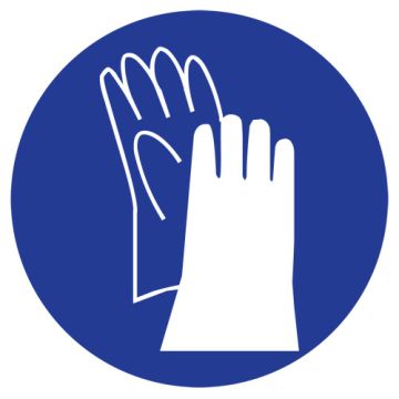 Right to Know Pictogram Labels -Gloves