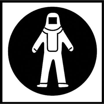 Right to Know Pictogram Labels - Full Protection Suit