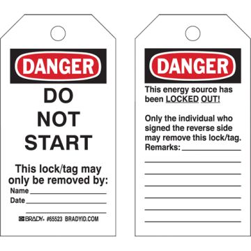 Lockout Tags