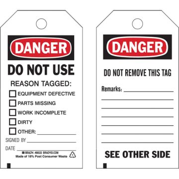 Safety Tags