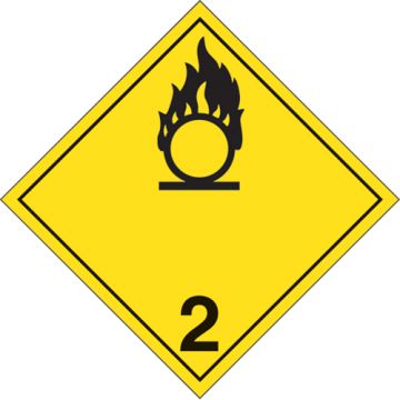 Oxidizing Gases TDG Placard