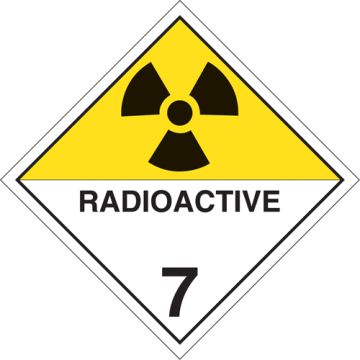 Radioactive Materials TDG Placard