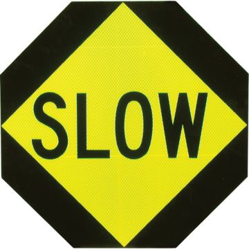 Double-Sided "Stop/Slow" Traffic Control Sign