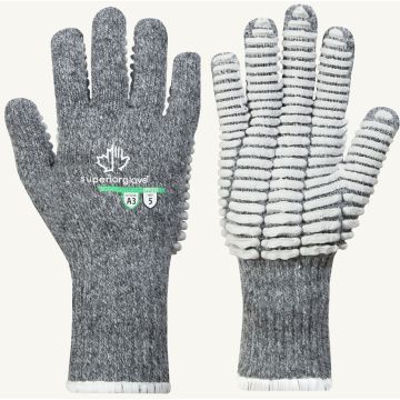 KnitActiv Heat-Resistant Gloves, Silicone Stripe, ANSI 5 (608°F / 320°C), L/XL