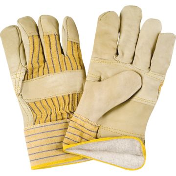 Winter-Lined Patch-Palm Fitters Gloves