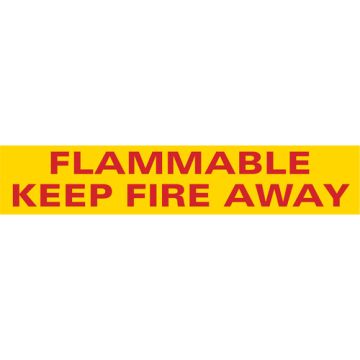 "Flammable" Sign