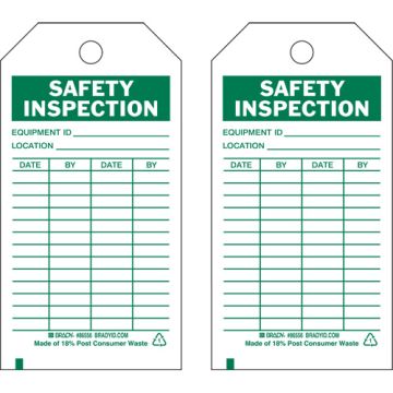 Inspection Record Tags