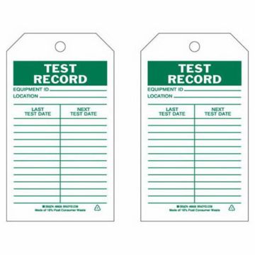 Test Record Tags