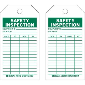 Inspection Record Tags